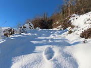 28 Bello pestare soffice neve fresca